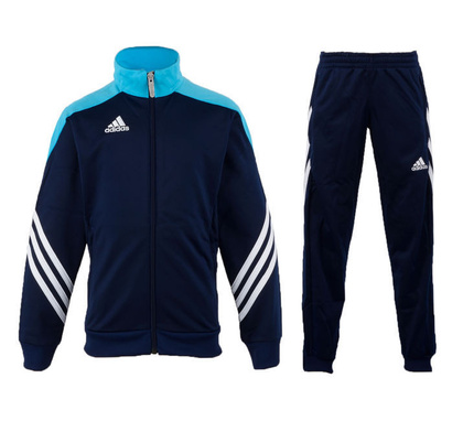 Niebiesko-granatowy dres treningowy Adidas Sereno 14 junior F49708