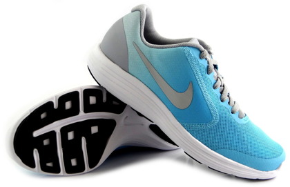 Niebiesko-szare buty sportowe Nike Revolution 819416-408