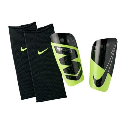 Ochraniacze piłkarskie Nike Mercurial Lite SP2120-703 czarno-zielone