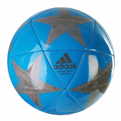 Piłka do piłki nożnej Adidas Finale Capitano 16 AP0377 rozmiar 5 - niebieska