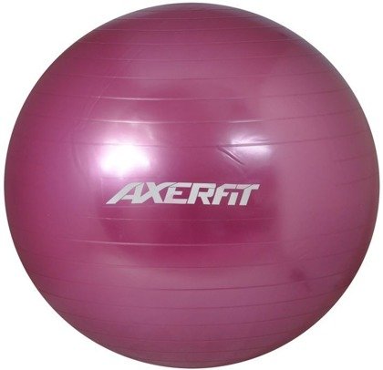 Piłka gimnastyczna Axer Standard A0582 65 cm fioletowa