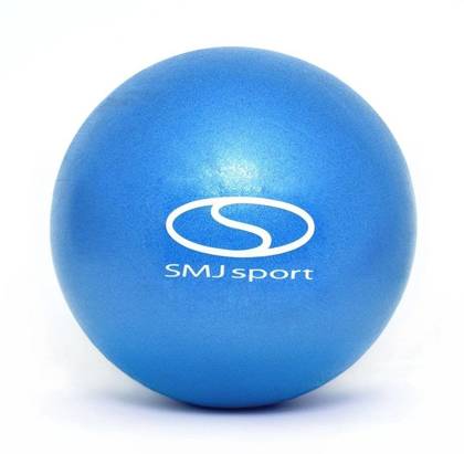 Piłka gimnastyczna pilates gumowa PVC BL032 25 cm niebieska