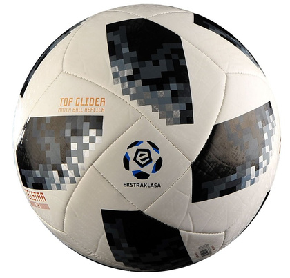 Piłka  nożna Adidas Telstar 18 Top Glider CE7374 r5