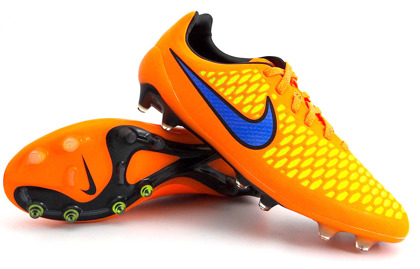 Pomarańczowe buty piłkarskie Nike Magista Opus FG 649230-859