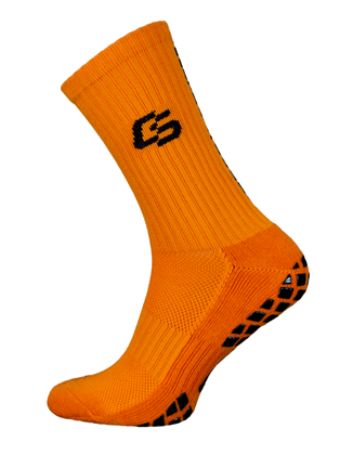 Pomarańczowe skarpety sportowe-antypoślizgowe Control Socks Orange
