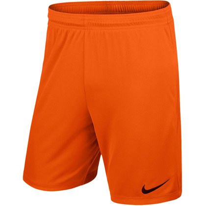 Pomarańczowe spodenki piłkarskie Nike Park 725887-815