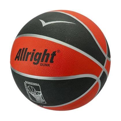 Pomarańczowo-czarna piłka do koszykówki Allright Dunk BBPALDN6