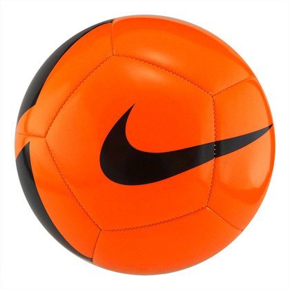 Pomarańczowo-czarna piłka nożna Nike Pitch Team SC3166-803 r5