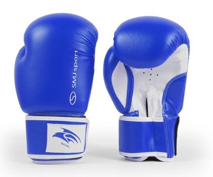 Rękawice bokserskie SMJ Hawk Blue