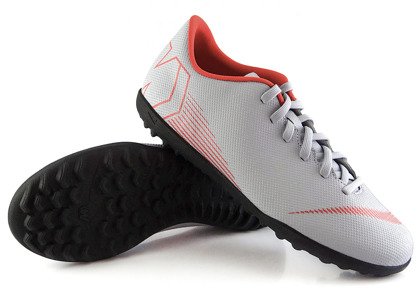 Szaro-czarne buty piłkarskie na orlik Nike Mercurial Vapor Club TF AH7386-060