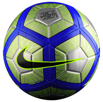 Szaro-niebieska piłka nożna Nike Neymar Jr Strike SC3254-012 r.5