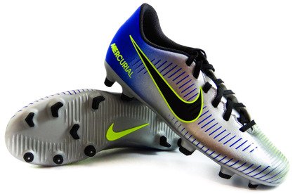 Szaro-niebieskie buty piłkarskie Nike Mercurial Vortex NJR FG 921511-407