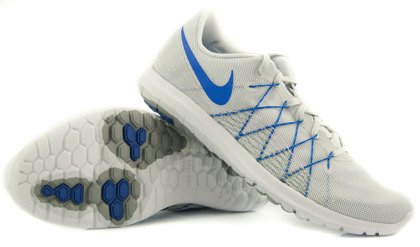Szaro-niebieskie buty sportowe Nike Flex Fury 819134-004