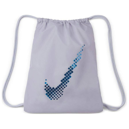 Szary worek Nike Kids' Printed Gym Sack CU8970 510