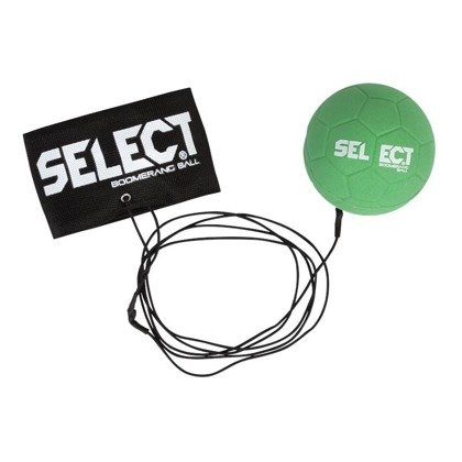 Zielona piłka do treningu rzutów Select Boomerang Ball