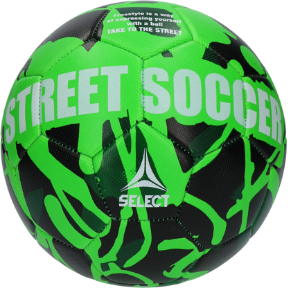 Zielona piłka nożna uliczna Select Street Soccer rozmiar 4.5
