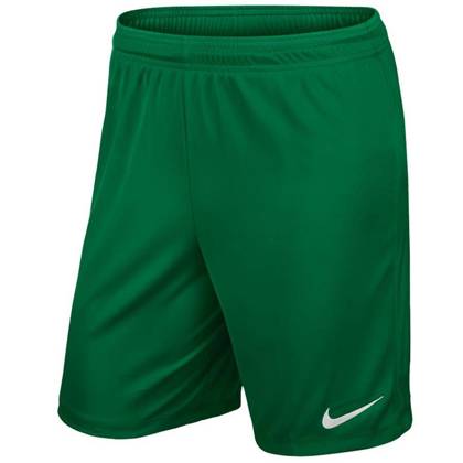 Zielone spodenki piłkarskie Nike Park II Knit 725988-302 Junior