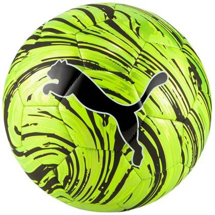 Zielono-czarna piłka nożna Puma Shock ball 083555 02