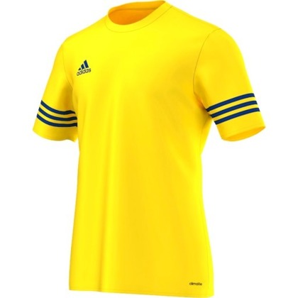 Żółta koszulka sportowa Adidas Entrada 14 F50489
