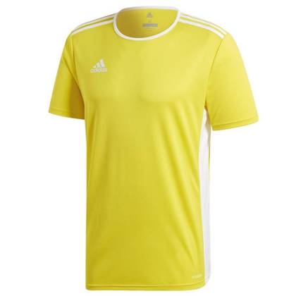 Żółta koszulka sportowa Adidas Entrada 18 CD8390