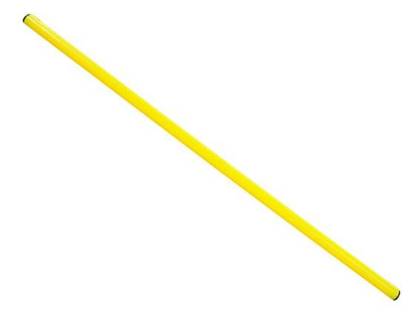 Żółta laska tyczka treningowa SPR-25160 Y - 160cm