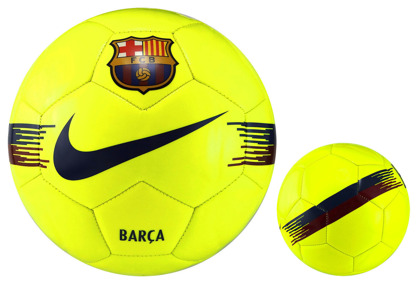 Żółta piłka nożna Nike FC Barcelona Supportes Football SC3291-702 r5