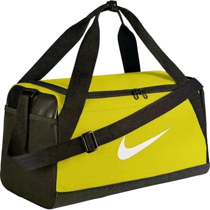 Żółta torba sportowa Nike Brasilia BA5335-358