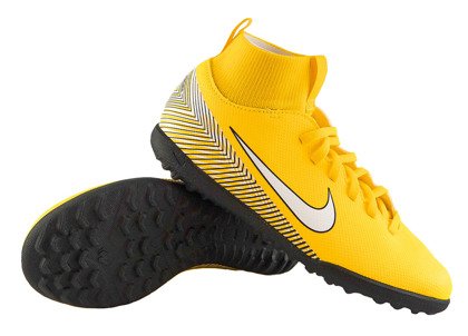 Żółte buty piłkarskie na orlik Nike Mercurial Superfly Club Neymar TF AO2894-710 Junior