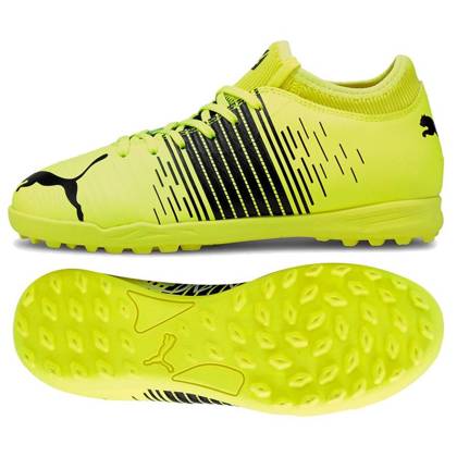 Żółte buty piłkarskie turfy Puma Future Z 4.1 TT 106403 01 - Junior