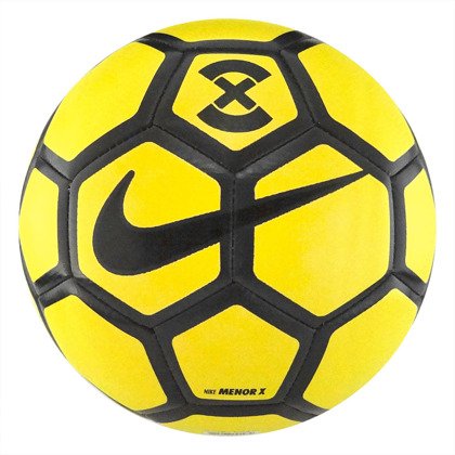 Żółto-czarna piłka nożna halowa Nike Futsal Menor X SC3039-731 r4 