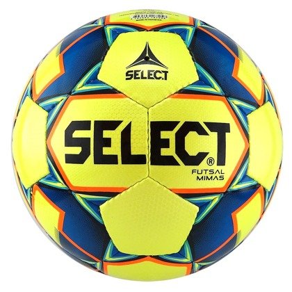 Żółto-niebieska piłka Select Futsal Mimas IMS - rozmiar 4